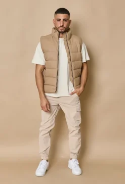 Gilet doudoune matelassée sans manches