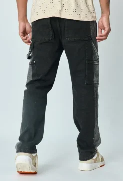Jean bicolore loose fit