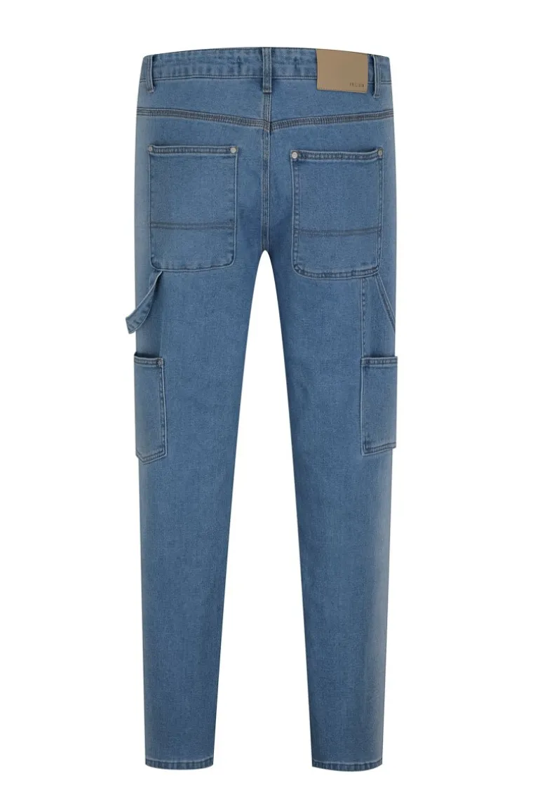 Jean bicolore loose fit