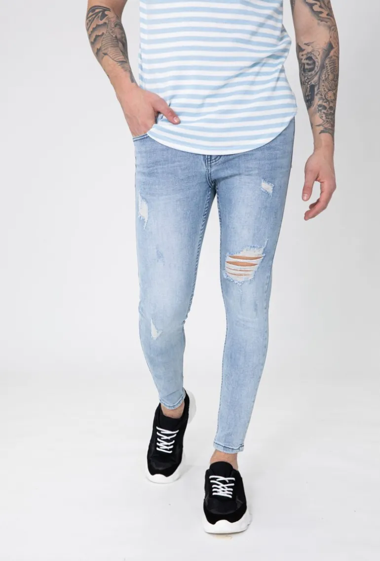 Jean skinny déchiré