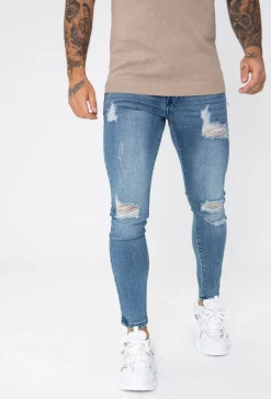 Jean skinny déchiré