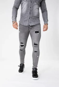 Jean skinny déchiré