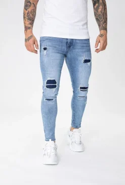 Jean skinny déchiré