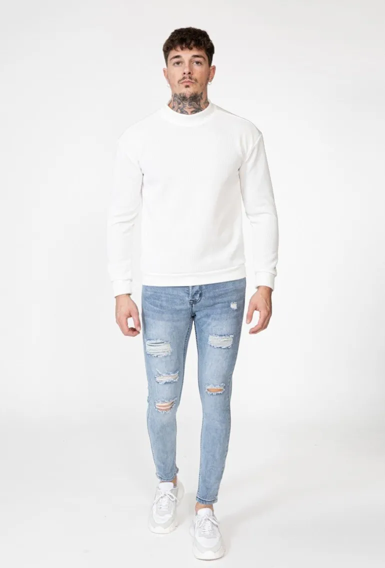 Jean skinny déchiré