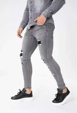 Jean skinny déchiré