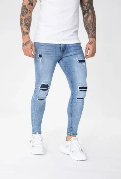 Jean skinny déchiré