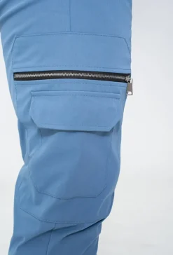 Jogger pant cargo avec detail zippé