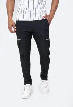 Jogger pant cargo avec detail zippé