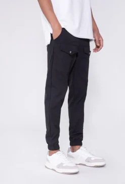 Jogger pantalon uni tendance