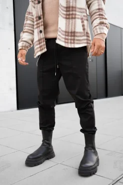 Jogger toile avec chaines