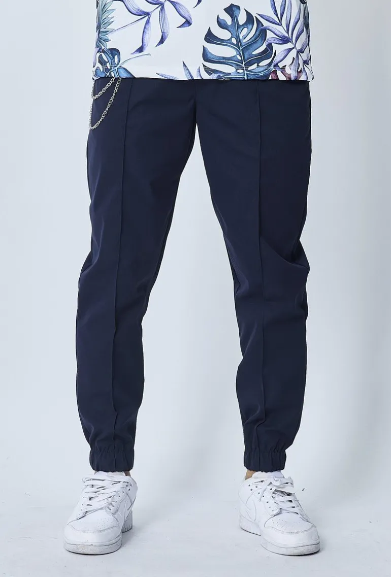 Jogger toile avec chaines