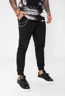 Jogger toile avec chaines