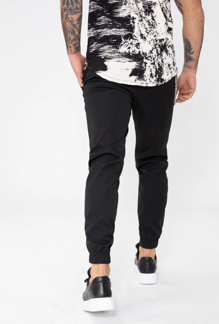 Jogger toile avec chaines
