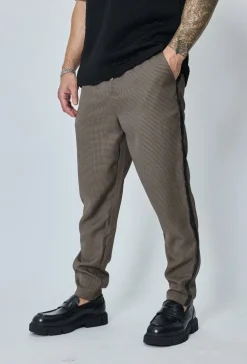 Jogging à motif jacquard
