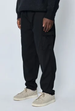 Jogging large couleur unie