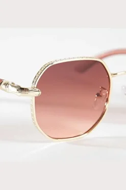 Lunettes de soleil ovales