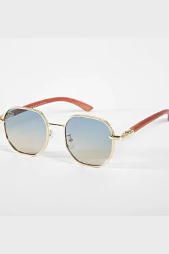 Lunettes de soleil ovales