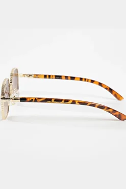 Lunettes de soleil ovales