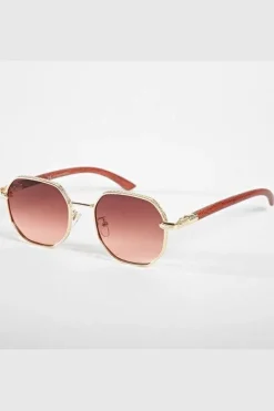 Lunettes de soleil ovales