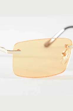 Lunettes rectangulaires sans monture