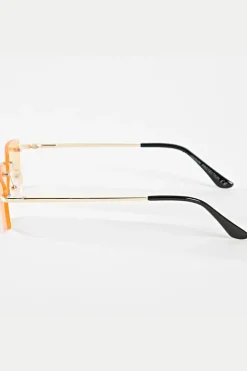 Lunettes rectangulaires sans monture