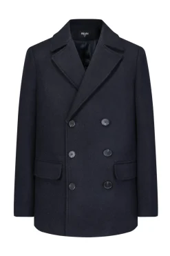 Manteau classique à boutonnage croisé