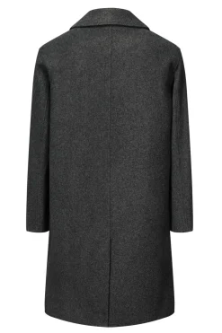 Manteau classique droit long