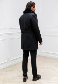 Manteau couleur uni