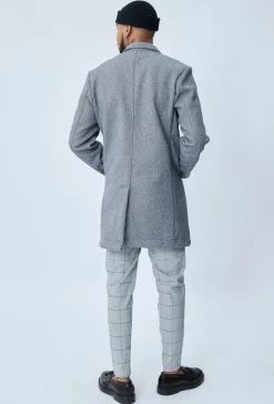 Manteau droit habillé