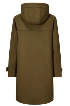 Manteau dufflecoat à capuche