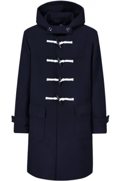 Manteau dufflecoat à capuche