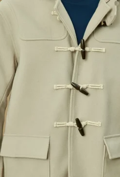 Manteau dufflecoat à capuche