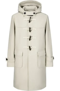Manteau dufflecoat à capuche