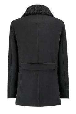 Manteau long boutonné