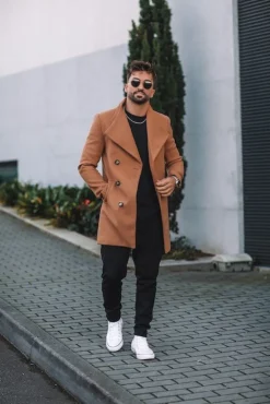 Manteau long élégant