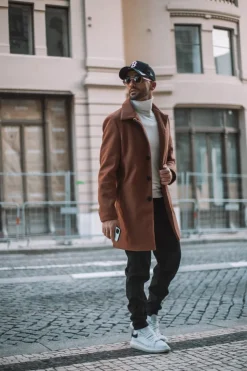 Manteau long élégant