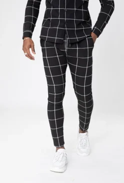 Pantalon à carreaux