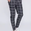 Pantalon à carreaux