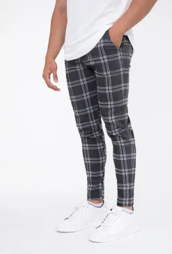 Pantalon à carreaux