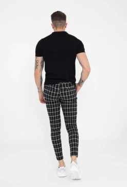 Pantalon à carreaux