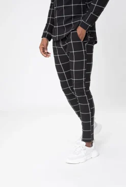 Pantalon à carreaux