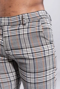 Pantalon à carreaux