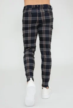 Pantalon à carreaux