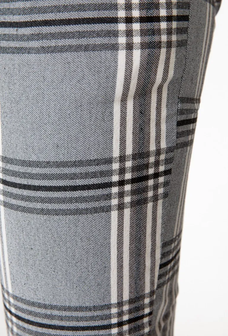 Pantalon à carreaux
