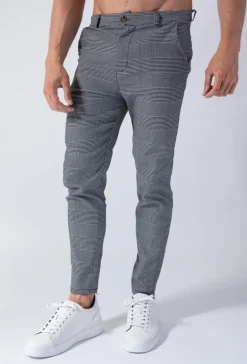 Pantalon à carreaux