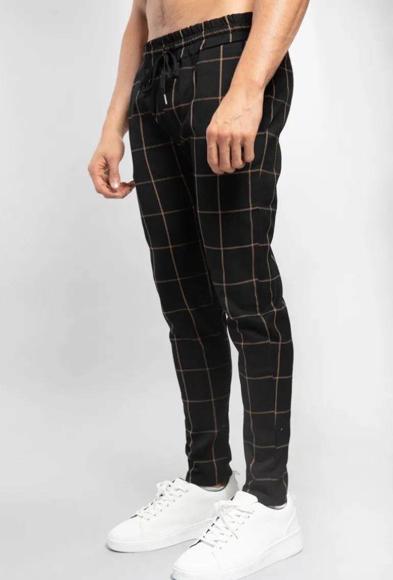 Pantalon à carreaux