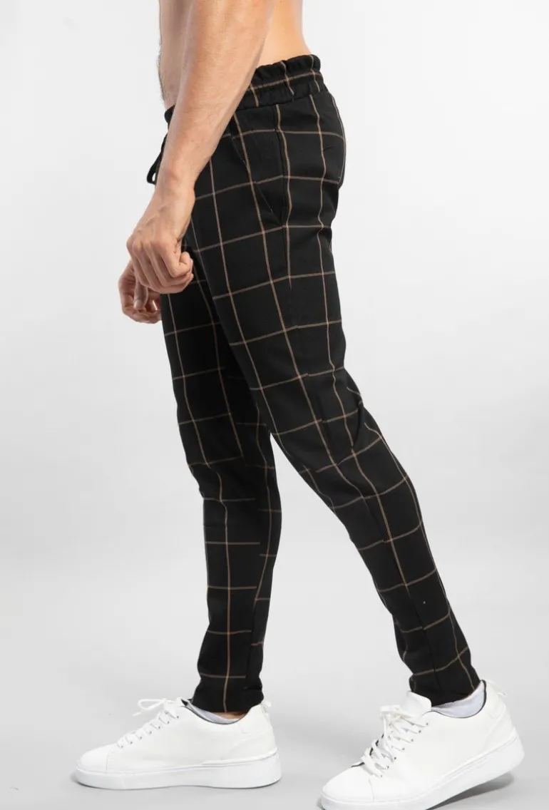 Pantalon à carreaux