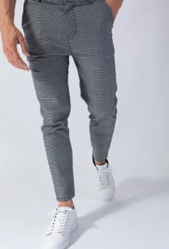 Pantalon à carreaux