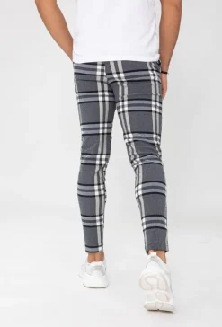 Pantalon à carreaux
