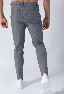 Pantalon à carreaux